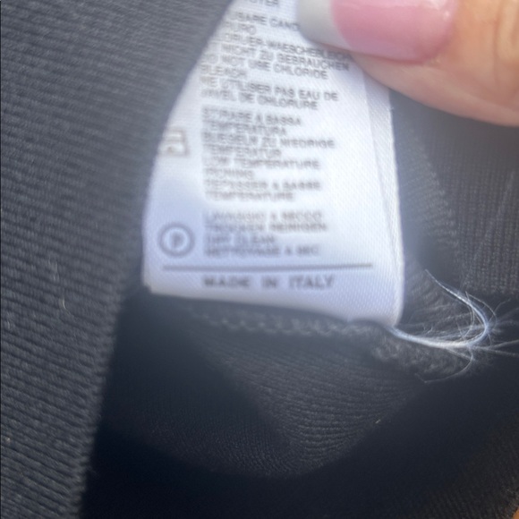 Blumarine Black Ribbed Sweater small - Picture 6 of 7